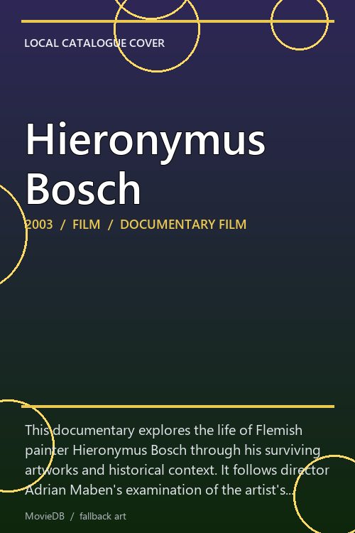 Hieronymus Bosch poster