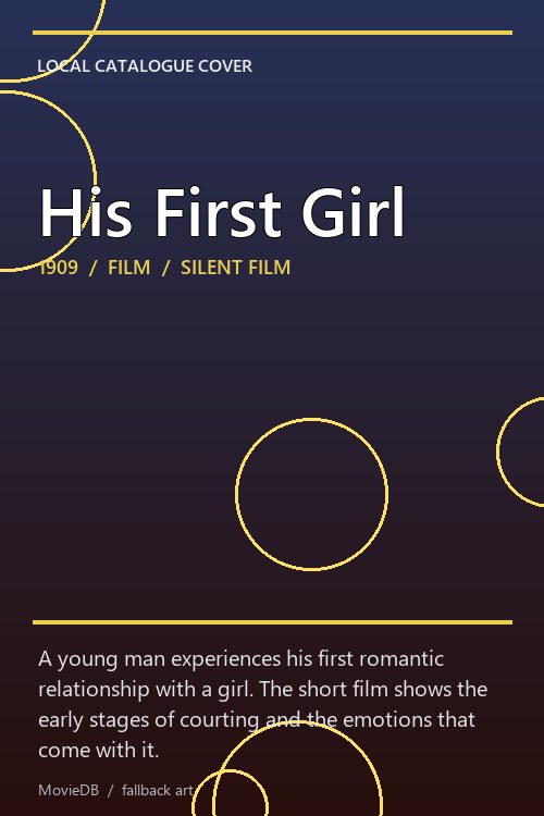 His First Girl poster