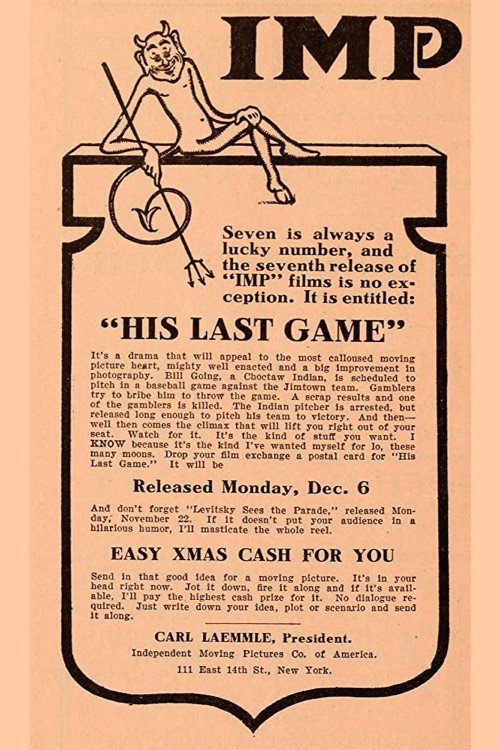 His Last Game poster