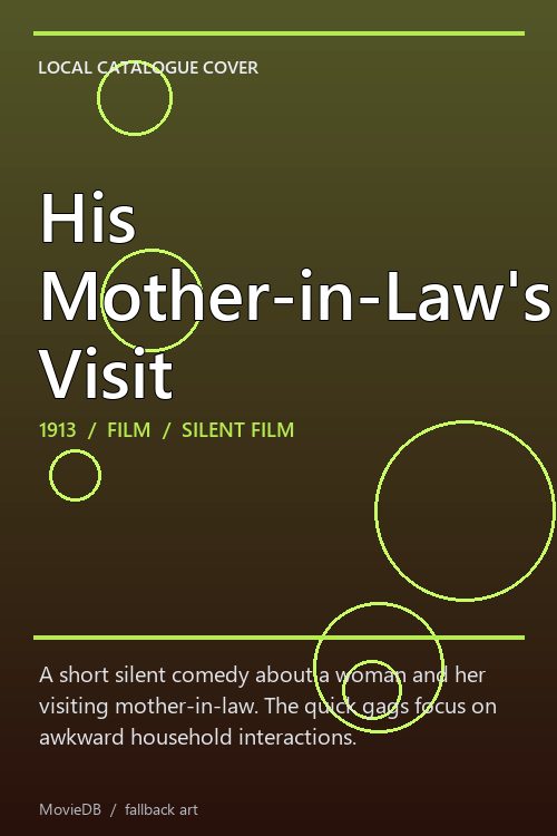 His Mother-in-Law's Visit poster