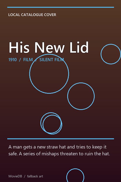 His New Lid poster