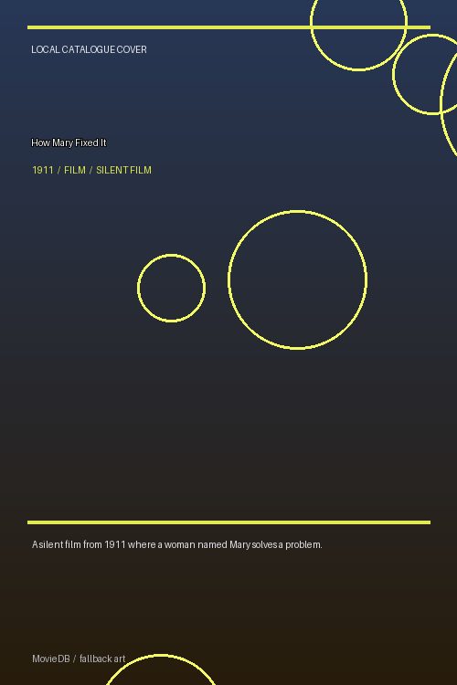 How Mary Fixed It poster