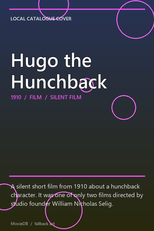 Hugo the Hunchback poster