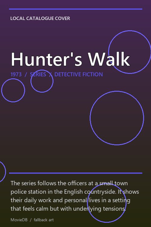 Hunter's Walk poster