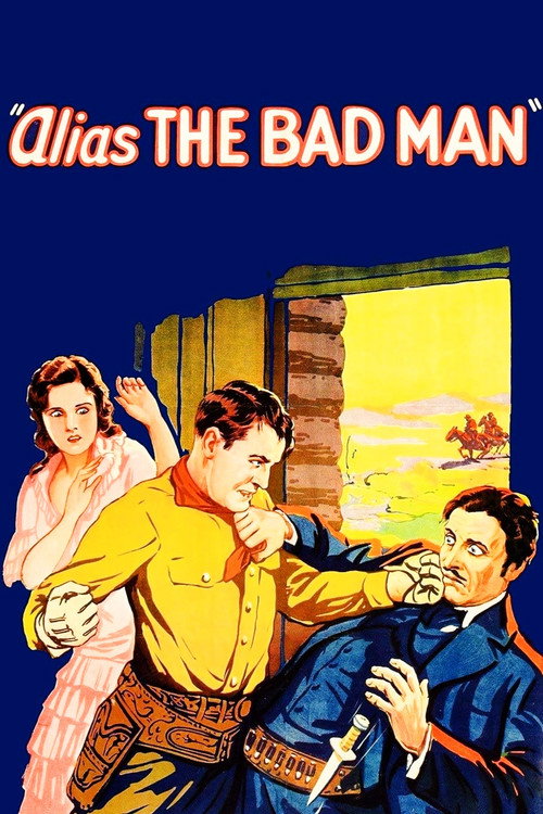 Alias the Bad Man poster