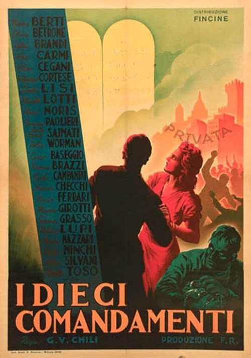 The Ten Commandments poster