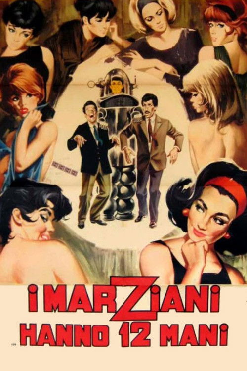 I marziani hanno 12 mani poster