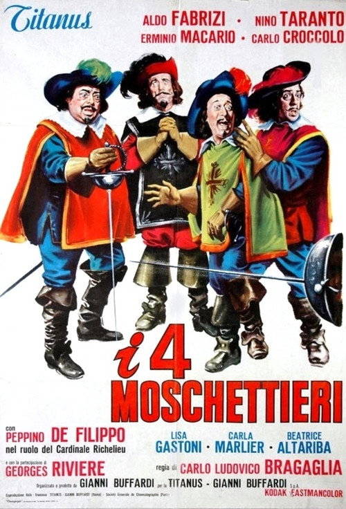 The Four Musketeers poster
