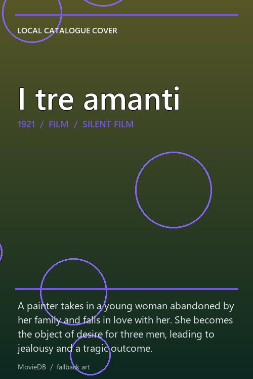 I tre amanti poster