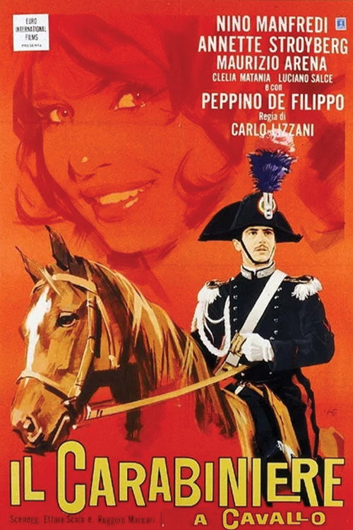 The policeman on horseback poster