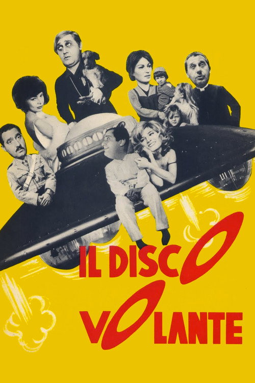 Il disco volante poster