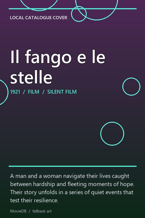 Il fango e le stelle poster