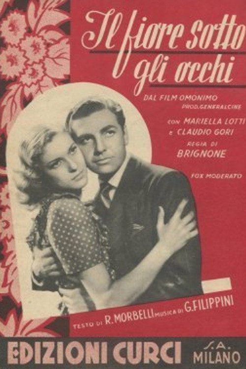Il fiore sotto gli occhi poster