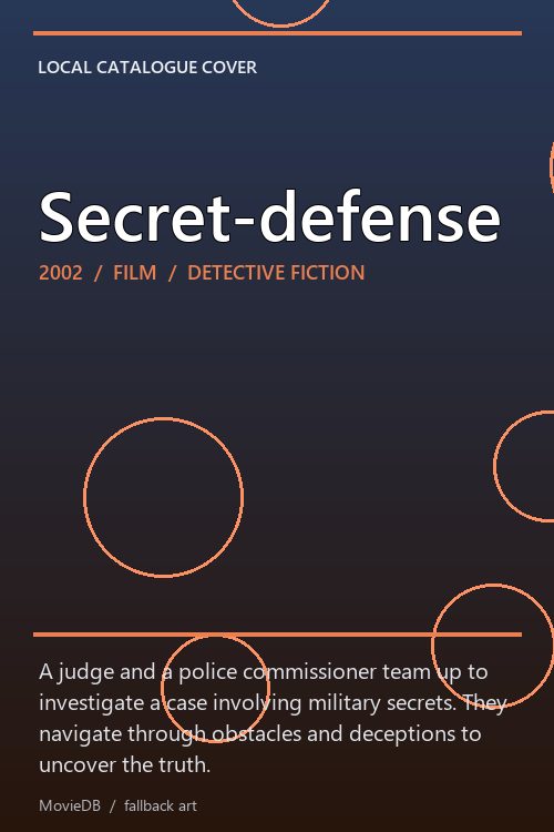 Secret-defense poster