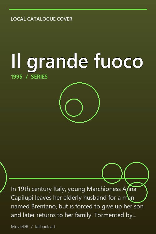Il grande fuoco poster
