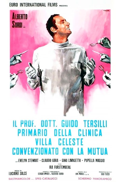 Il Prof. Dott. Guido Tersilli, primario della clinica Villa Celeste, convenzionata con le mutue poster