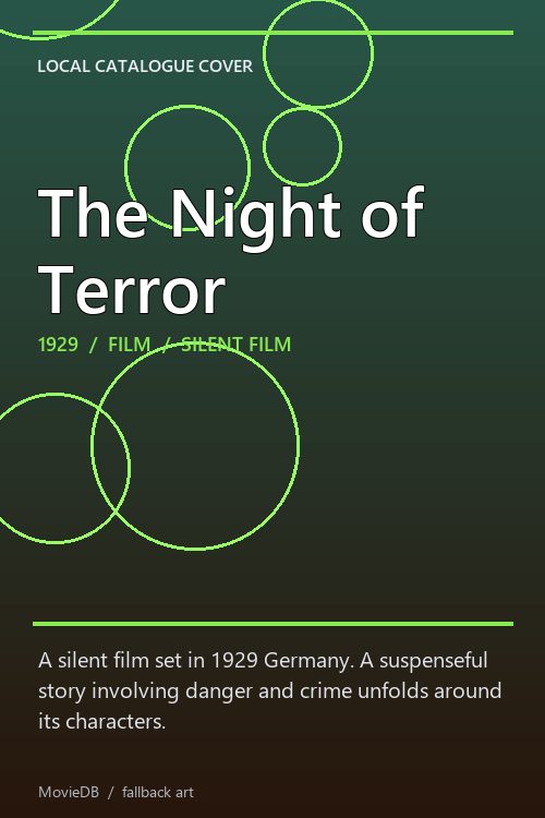 The Night of Terror poster