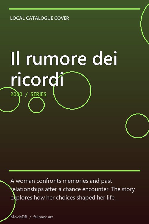 Il rumore dei ricordi poster