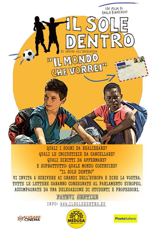 Il sole dentro poster