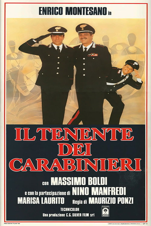 Il tenente dei carabinieri poster