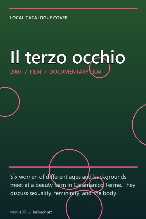 Il terzo occhio poster