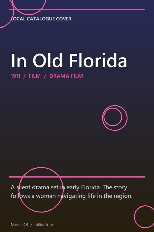 In Old Florida poster