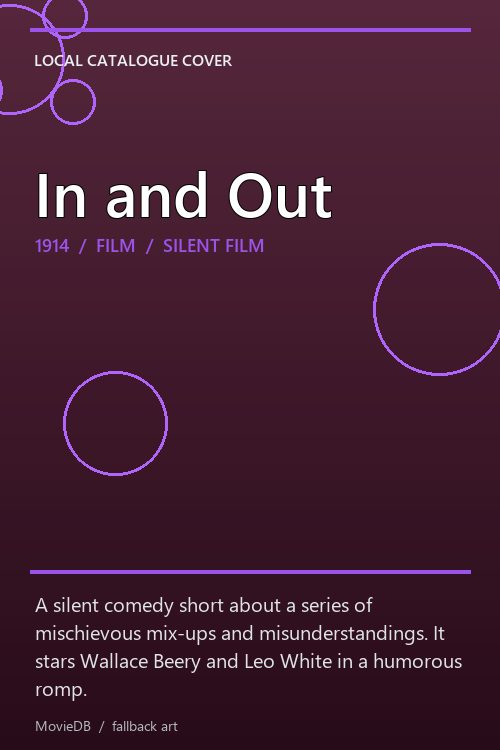 In and Out poster