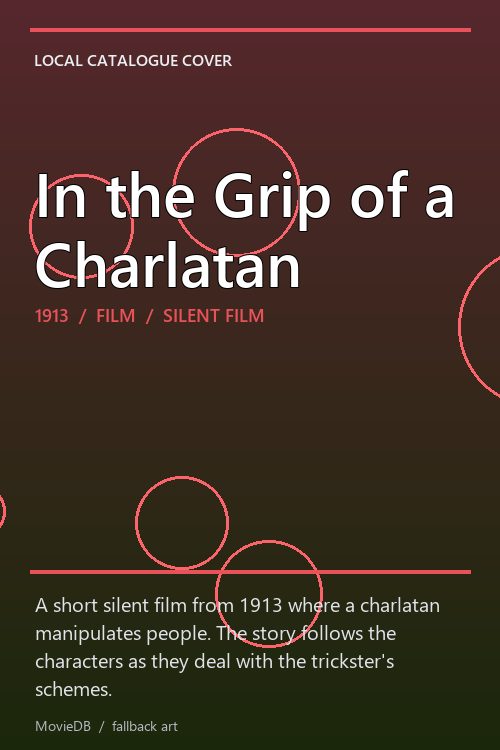 In the Grip of a Charlatan poster