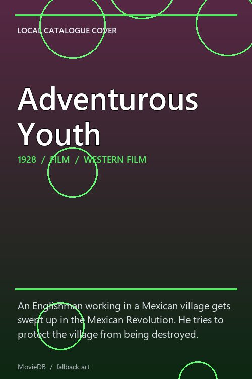 Adventurous Youth poster