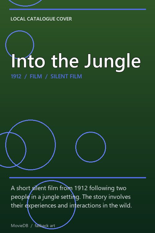 Into the Jungle poster