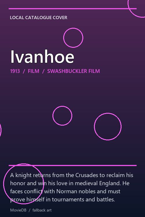 Ivanhoe poster