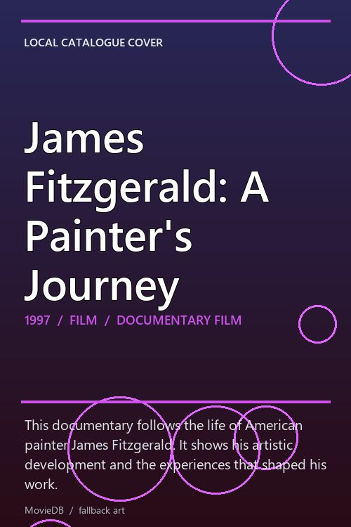 James Fitzgerald: A Painter's Journey poster