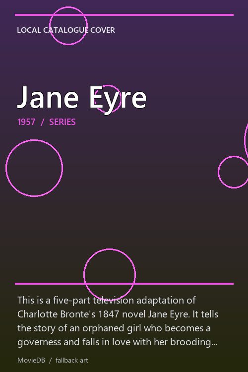 Jane Eyre poster