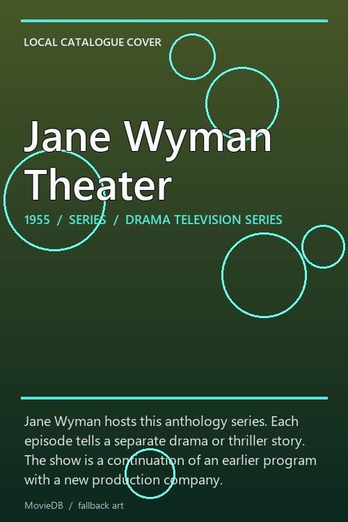 Jane Wyman Theater poster