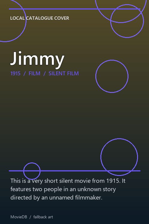 Jimmy poster
