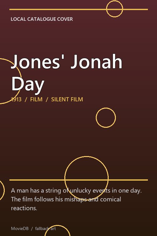 Jones' Jonah Day poster