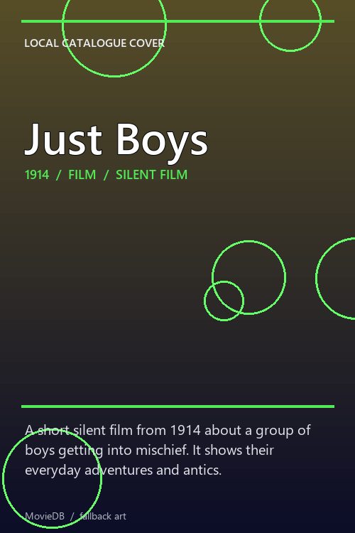 Just Boys poster