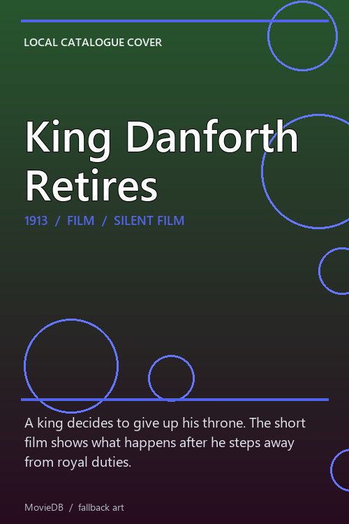 King Danforth Retires poster