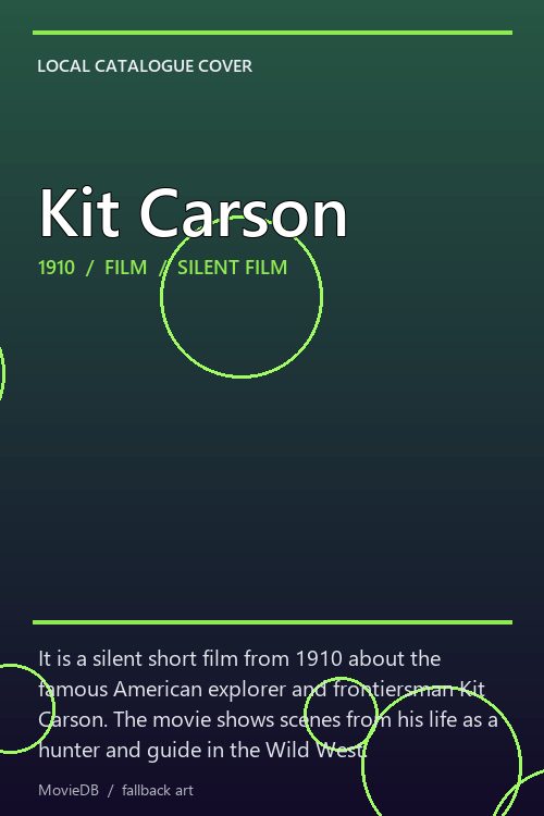Kit Carson poster