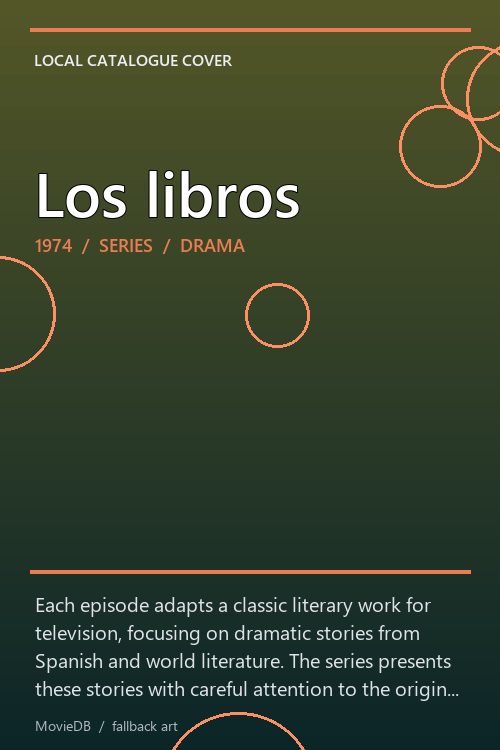 Los libros poster