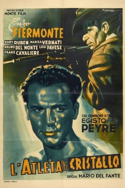 L'atleta di cristallo poster