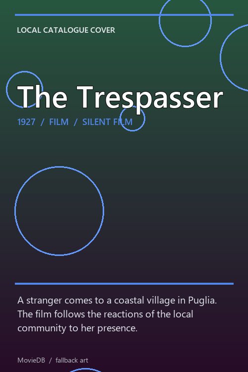 The Trespasser poster