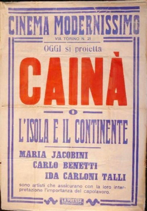 Cainà poster