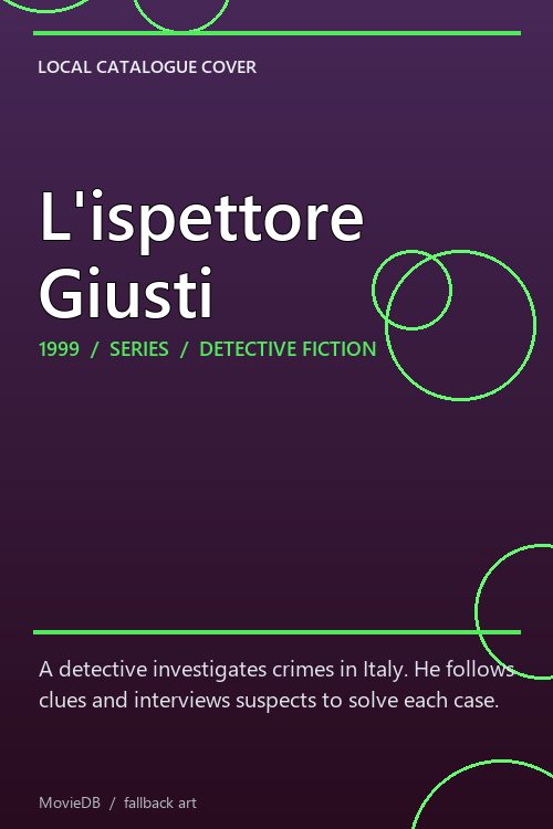 L'ispettore Giusti poster