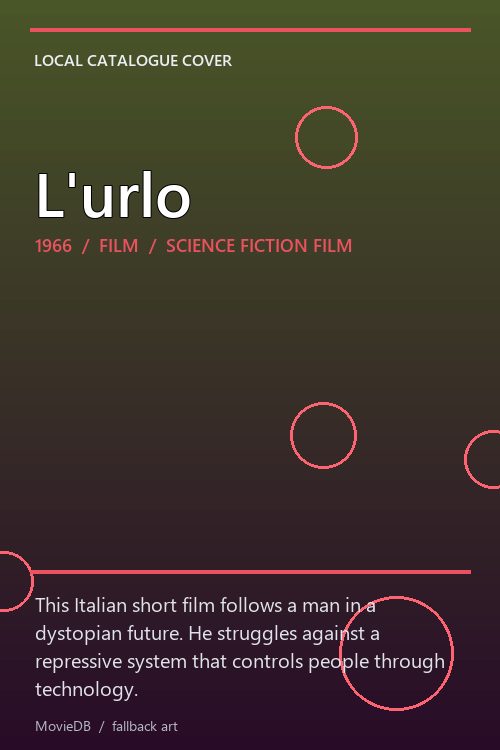 L'urlo poster