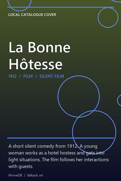 La Bonne Hôtesse poster