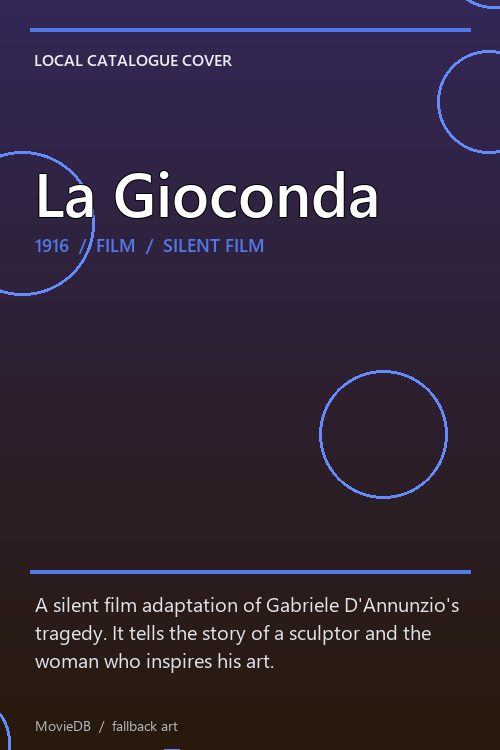 La Gioconda poster