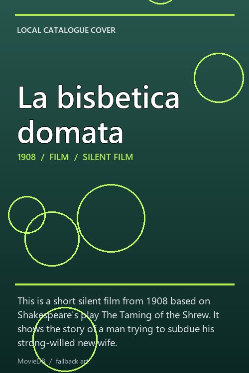 La bisbetica domata poster
