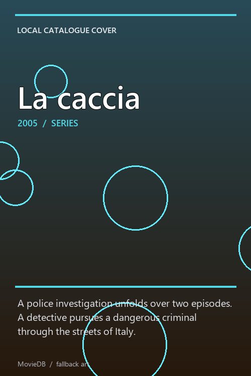 La caccia poster