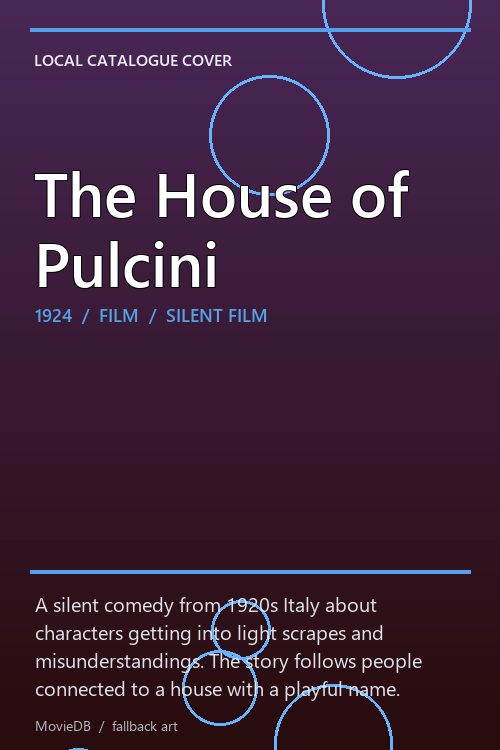The House of Pulcini poster